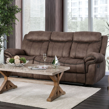 Celia Brown Sofa Model CM6583-SF by Furniture of America