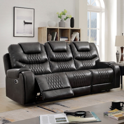 Marley Gray Power Sofa Model CM6894GY-SF by Furniture of America