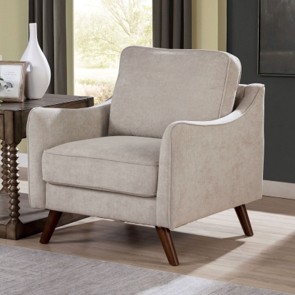Maxime Light Gray Chair Model CM6971LG-CH by Furniture of America