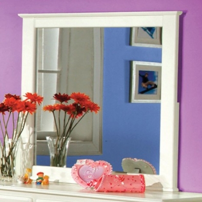 Furniture Of America Bella Transitional White White Mirror | CM7035W-M