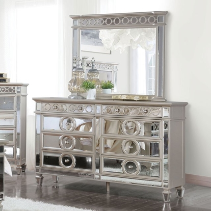 Marseille Champagne Dresser Model CM7134D by Furniture of America