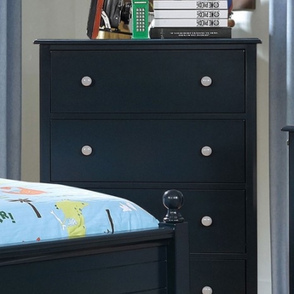Furniture of America Diane Transitional Solid with Wood Paper Veneer Blue Chest Model CM7158BL-C-VN