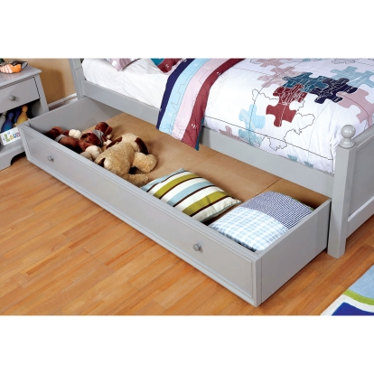 Diane Gray Trundle Model CM7158GY-TR-VN by Furniture of America
