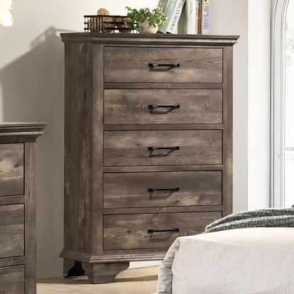 Fortworth Gray Chest Model CM7186C by Furniture of America