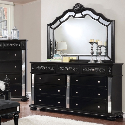 Azha Black Dresser Model CM7194BK-D by Furniture of America