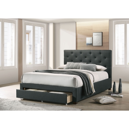 Sybella Dark Gray Full Bed Model CM7218DG-F-BED by Furniture of America