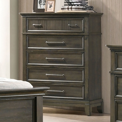 Houston Gray Chest Model CM7221GY-C by Furniture of America
