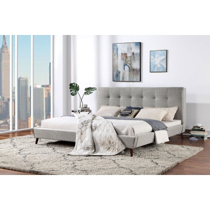 Leomin Gray Full Bed Model CM7241GY-F-BED by Furniture of America