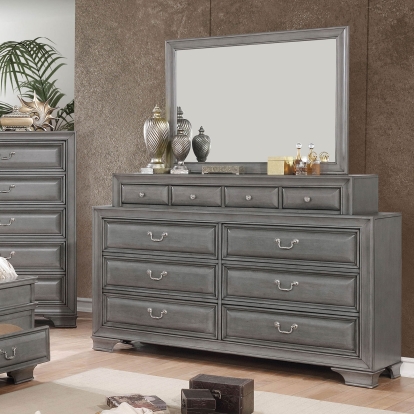 Brandt Gray Dresser Model CM7302GY-D by Furniture of America