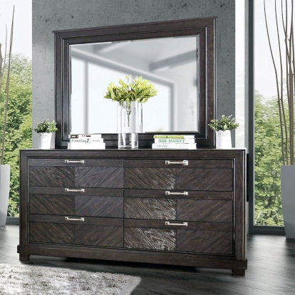 Argyros Espresso Dresser Model CM7315D by Furniture of America