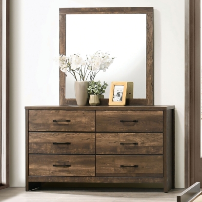 Duckworth Light Walnut Dresser Model CM7319WN-D by Furniture of America