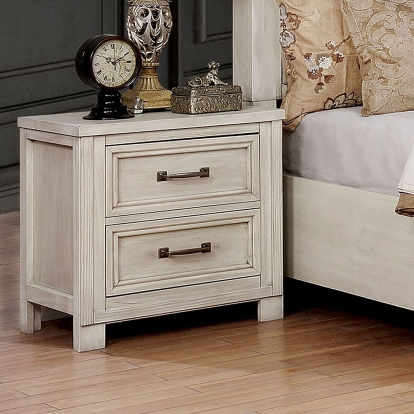 Tywyn Antique White Night Stand Model CM7365WH-N by Furniture of America