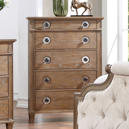Fatima Rustic Natural Chest Model CM7455BG-C by Furniture of America