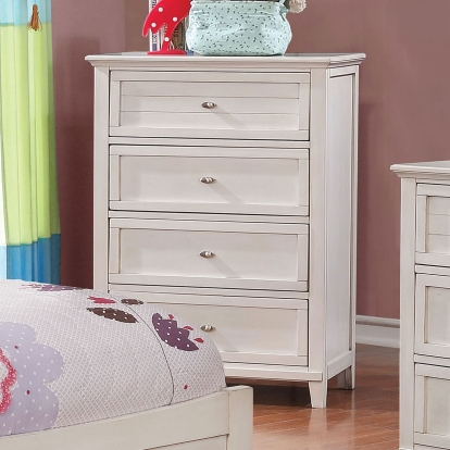 Brogan Antique White Chest Model CM7517WH-C by Furniture of America