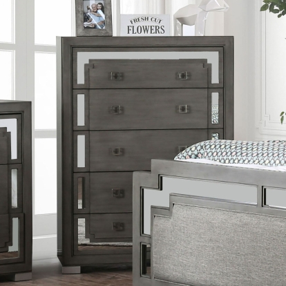 Jeanine Gray Chest Model CM7534C by Furniture of America