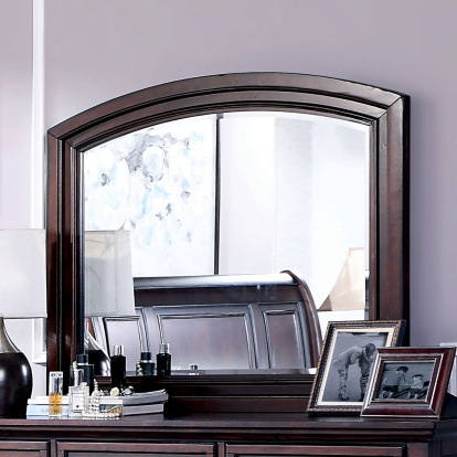 Wells Dark Cherry Mirror Model CM7548CH-M by Furniture of America