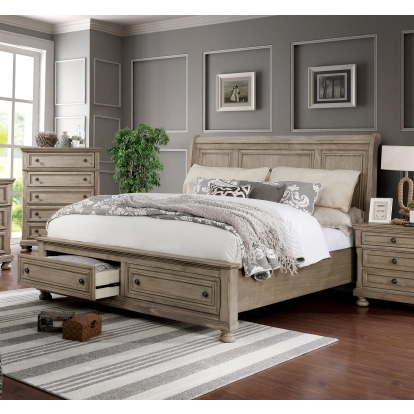 Wells Gray Queen Bed Model CM7568Q-BED by Furniture of America