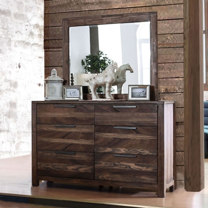 Hankinson Rustic Natural Tone Dresser Model CM7576D by Furniture of America