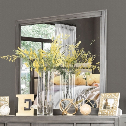 Berenice Gray Mirror Model CM7580GY-M by Furniture of America