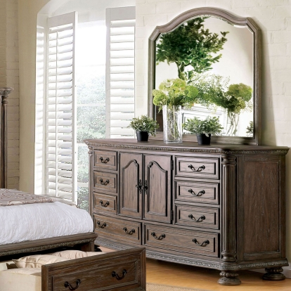 Persephone Rustic Natural Dresser Model CM7661D by Furniture of America