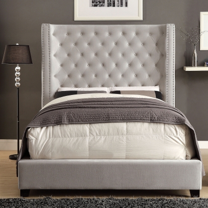 Rosabelle Ivory Queen Bed Model CM7669IV-Q-BED by Furniture of America
