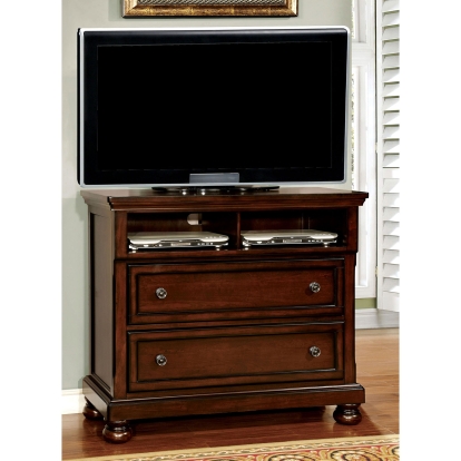 Northville Dark Cherry Media Chest Model CM7682TV by Furniture of America