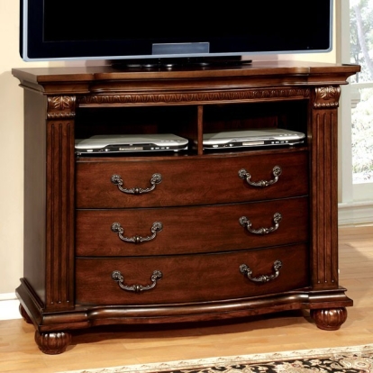 Grandom Cherry Media Chest Model CM7736TV by Furniture of America