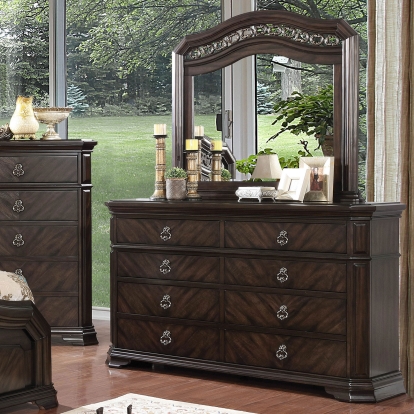 Calliope Espresso Dresser Model CM7751D by Furniture of America
