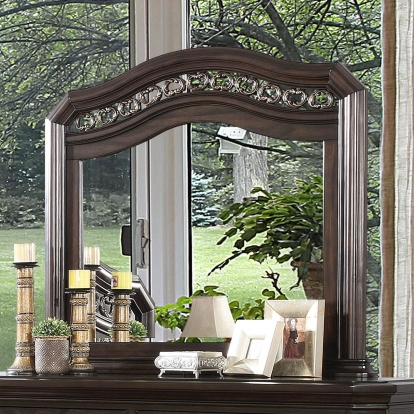 Calliope Espresso Mirror Model CM7751M by Furniture of America