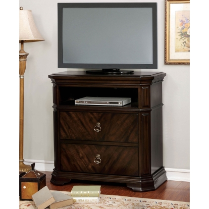 Calliope Espresso Media Chest Model CM7751TV by Furniture of America