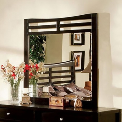 Furniture of America Glastonbury Contemporary Espresso Mirror Model CM7822M