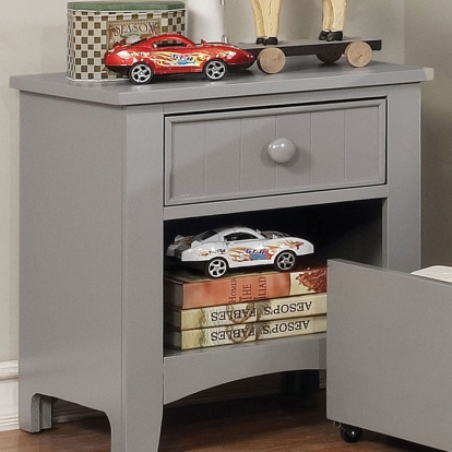 Caren Gray Night Stand Model CM7905GY-N by Furniture of America
