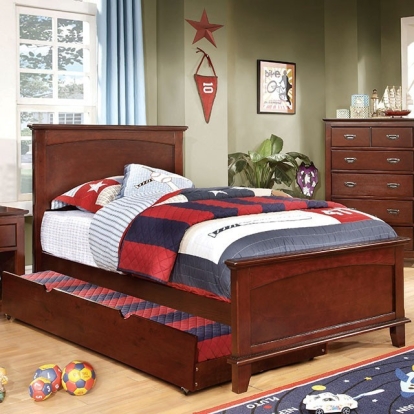 Furniture of America Colin Transitional Cherry Cherry Bed Model CM7909CH-Full Bed