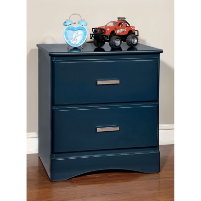 Prismo Blue Night Stand Model CM7941BL-N by Furniture of America
