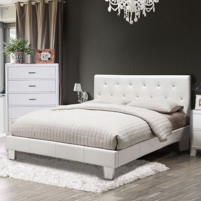 Velen White California King Bed Model CM7949WH-CK-BED by Furniture of America