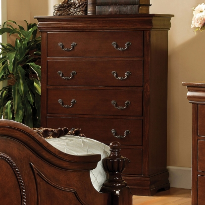Velda Brown Cherry Chest Model CM7952C by Furniture of America