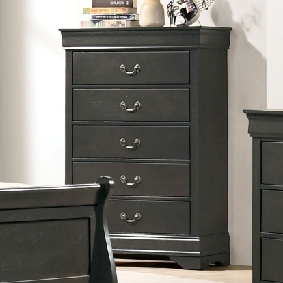 Louis Philippe Gray Chest Model CM7966GY-C by Furniture of America