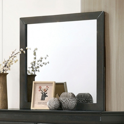 Louis Philippe Gray Mirror Model CM7966GY-M by Furniture of America
