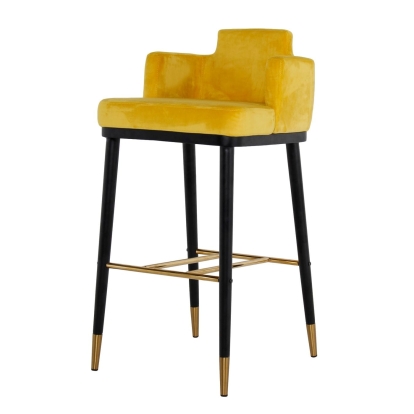 VIG Furniture Yellow Bar Stool SKU VGEUMC-9699CH-BS - Product ID 77905