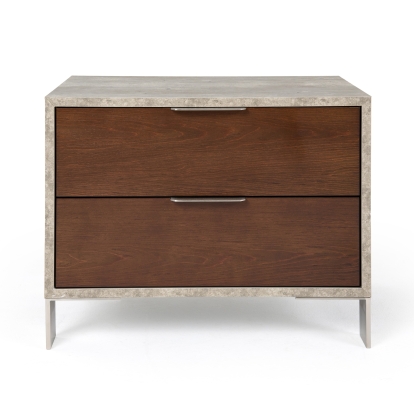 VIG Furniture Dark Brown Nightstand SKU VGAN-CONNER-NS-DK - Product ID 72353