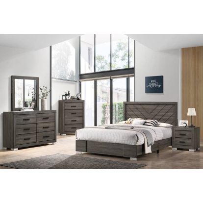 Poundex Queen Bed Model F9578Q