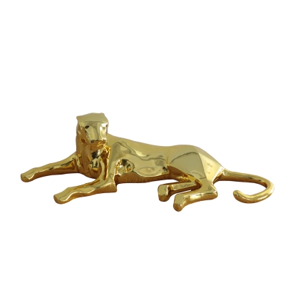Modrest Puma Modern Gold Mirror Sculpture Sculpture Other furniture-00174929 Vig Furniture VGTHDL-197-GLDM