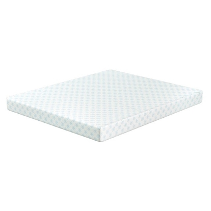 Furniture of America Edelweiss Contemporary Metal White 8" Memory Foam Mattress Model DM2008