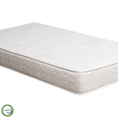 Furniture of America Cosmos Memory Foam High-Density Polyurethane Foam Visco Memory Foam White Memory Foam Mattress Model DM361
