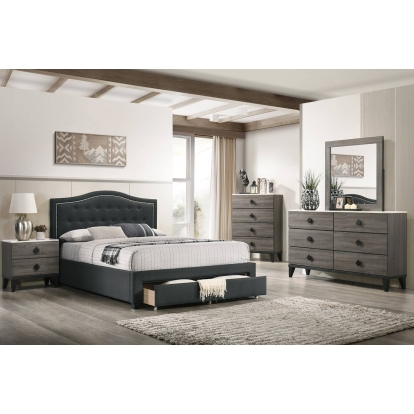 Poundex Twin Bed Model F9527T