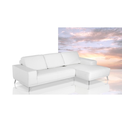 VIG Furniture White Sectional Sofa SKU VGDIELITE-WHT - Product ID 15467