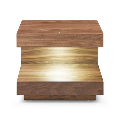 VIG Furniture Walnut End Table SKU VGWCC121B-WAL-ET - Product ID 77926