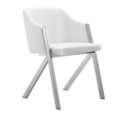 VIG Furniture White Dining Chair SKU VGEWF3202BF-WHT - Product ID 75164Z