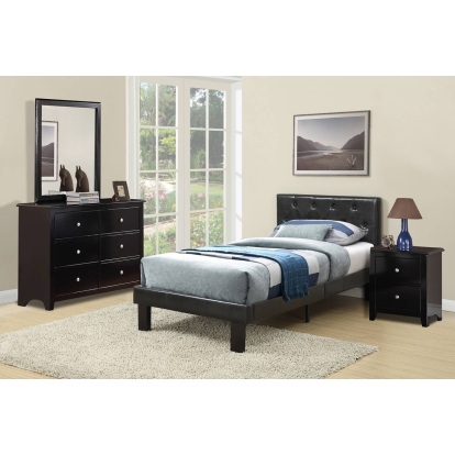 Poundex Twin Bed Model F9415T