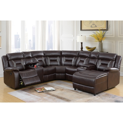 Poundex Motion Sectional Model F6703